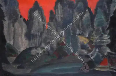 Nicholas Roerich (Artist), The Snow Maiden (Stage Design), Painting