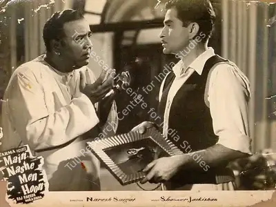 Krishan Saigal (Cinematographer), Main Nashe Men Hoon, 1959, Lobby Card