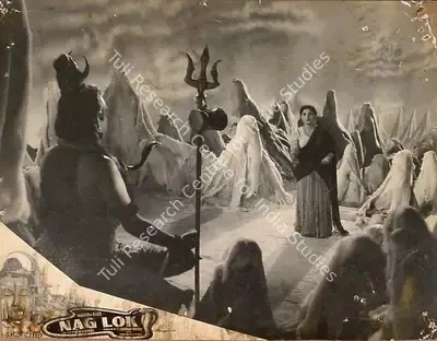 Uma Shankar (Producer), Nag Lok, 1957, Lobby Card