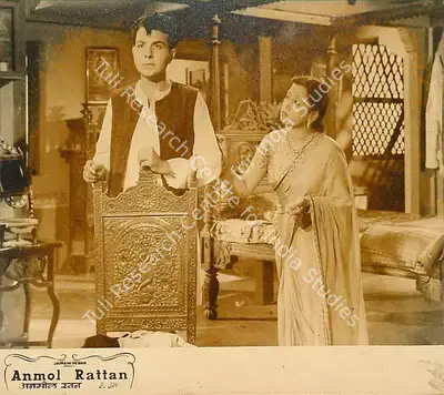 Ratanlal Nagar (Cinematographer), Anmol Rattan, 1950, Lobby Card