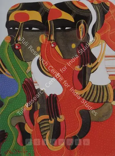 Thota Vaikuntam (Artist), Untitled, 2003, Painting