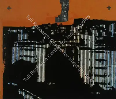 Justin Ponmany (Artist), Vertigo, 2002, Painting