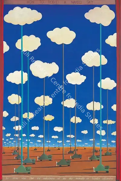 Surendran Nair (Artist), Cuckoonebulopolis Series, 2000, Painting