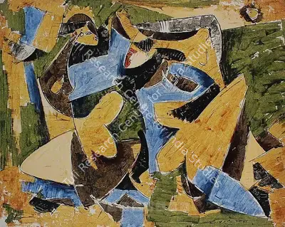G.R. Santosh (Artist), Untitled, 1956, Painting