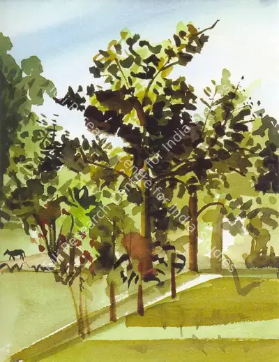 Shibu Natesan (Artist), Untitled, 2005, Painting