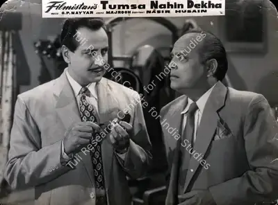 Marshal Braganza (Cinematographer), Tumsa Nahin Dekha, 1957, Photographic Still