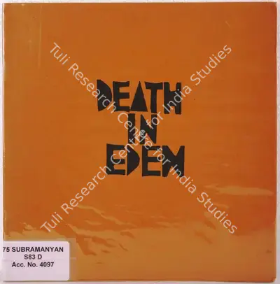 K.G. Subramanyan (Author & Illustrator), Death in Eden, 1996, Authored Book
