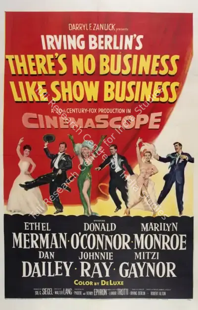 Walter Lang (Director), There's No Business Like Show Business, 1954, Poster
