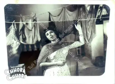 Kidar Sharma (Director), Chhora Chhori, 1955, Lobby Card