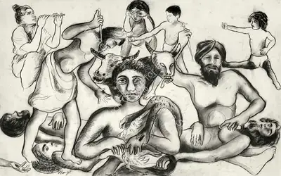 Manjit Bawa (Artist), Untitled, 1995, Painting