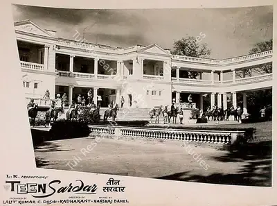 C. Doshi (Producer), Teen Sardar, 1965, Lobby Card