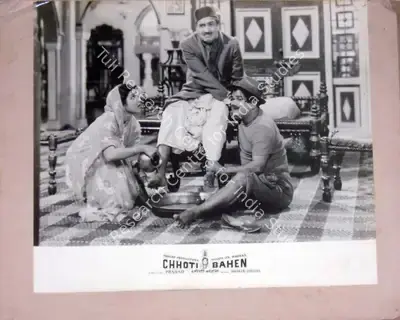 Dwarka Divecha (Cinematographer), Chhoti Bahen, 1959, Lobby Card