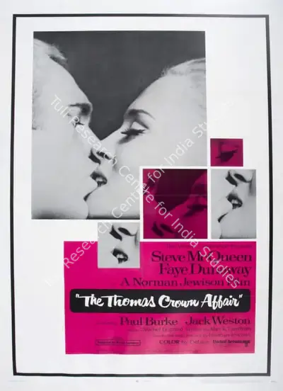 Norman Jewison (Producer), The Thomas Crown Affair, 1968, Poster
