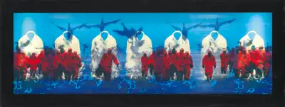 Sheba Chhachhi (Artist), Winged Pilgrims (Robes) # 2, 2007, Sculpture