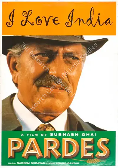 Subhash Ghai (Producer), Pardes, 1997, Full Sheet Poster