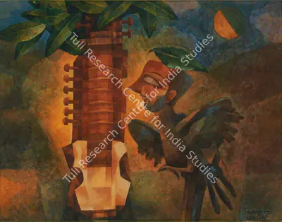 Saibal Ghosh (Artist), Untitled, 1990, Painting