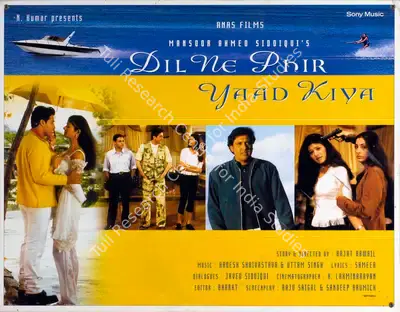 Mansoor Ahmed Siddique (Producer), Dil Ne Phir Yaad Kiya, 2001, Lobby Card