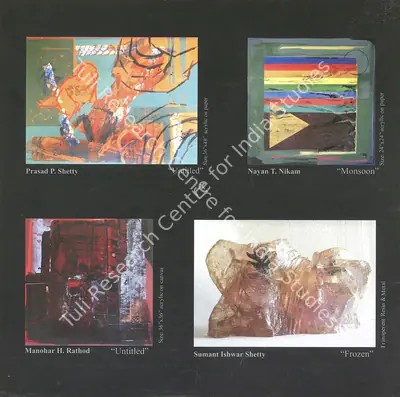 Exhibition of Paintings & Sculptures, 2005, Group Exhibition Invitation