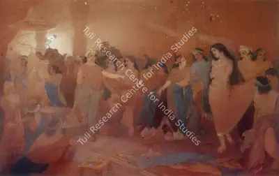 G.H. Nagarkar (Artist), Triumph of Devotion, 1927, Painting