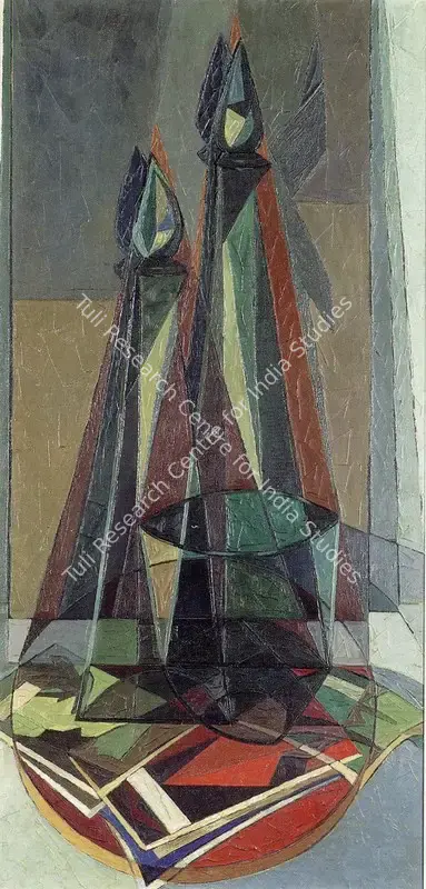 Jehangir Sabavala (Artist), Empoli Glass, 1961, Painting