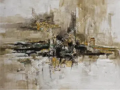 Sohan Qadri (Artist), Untitled, 1965, Painting