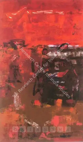 K.M. Adimoolam (Artist), Terra-Incognita, 2004, Painting