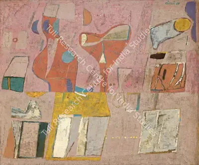 Kolte, Prabhakar (Artist). Untitled, 1981 | Painting, Pu.Mum/27.03.25, 2025 · Pundole
