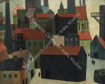 Vishwanath Nageshkar (Artist), Untitled, 1974, Painting