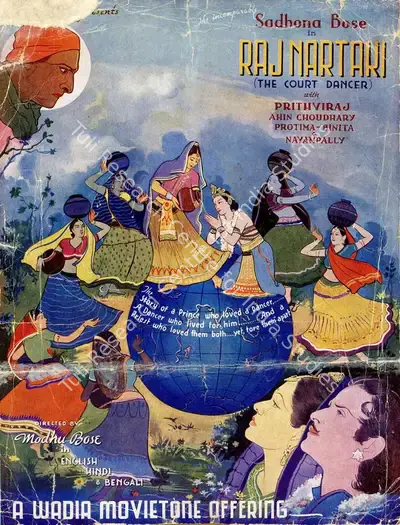 J.B.H. Wadia (Producer), Raj Nartaki, 1941, Song-Synopsis Booklet