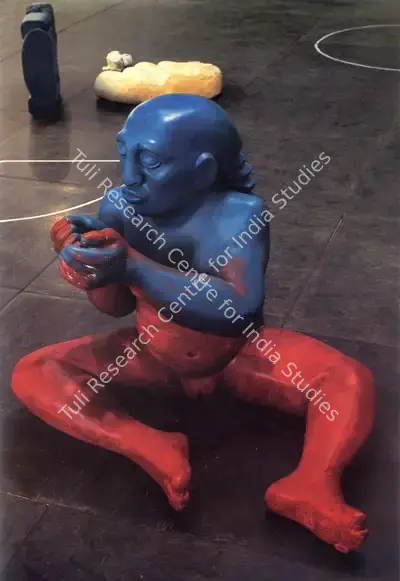 Navjot (Artist), I Have no Fate Lines- Thank God, 1995, Sculpture