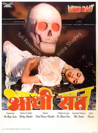 Rajni Sarin (Producer), Aadhi Raat, 1999, Full Sheet Poster