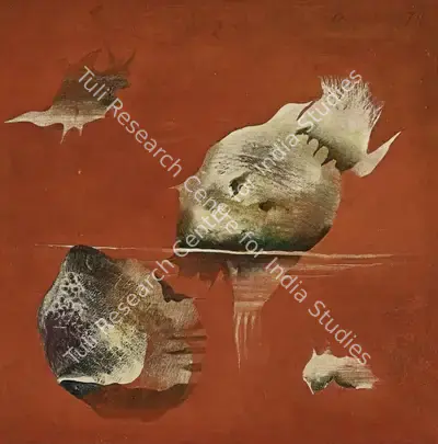 Bimal Dasgupta (Artist), Untitled, 1974, Painting