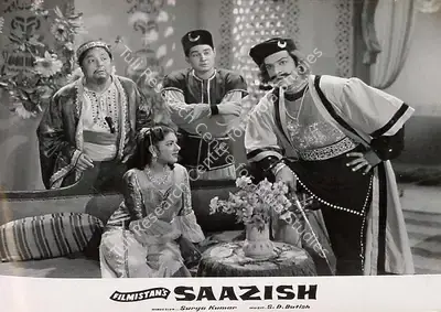 Surya Kumar (Director), Saazish, 1959, Lobby Card