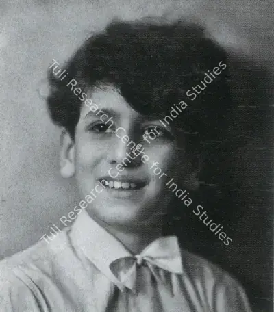 Unknown (Photographer). Jehangir Sabavala as a child. Photographic Still, 1932 | Contemporary Photograph, The Crucible of Painting, 2005 | Photography | 00801897