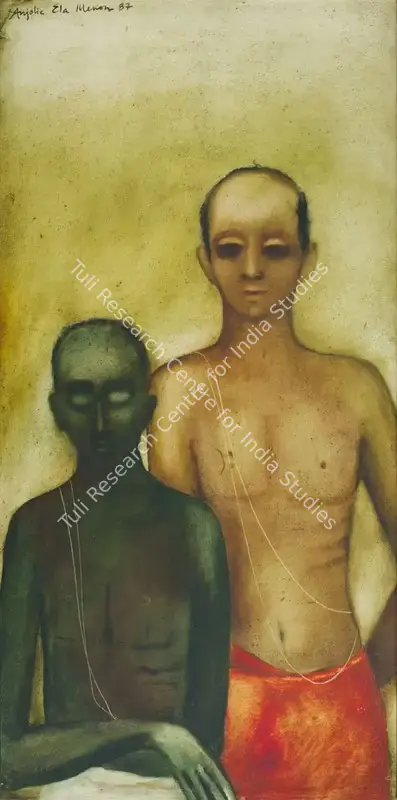 Anjolie Ela Menon (Artist), Untitled, 1987, Painting