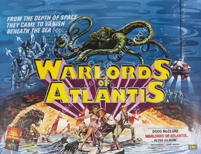 Kevin Connor (Producer), Warlords of Atlantis, 1978, Poster