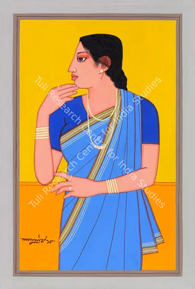 Lalu Prasad Shaw (Artist), Untitled, 2015, Painting