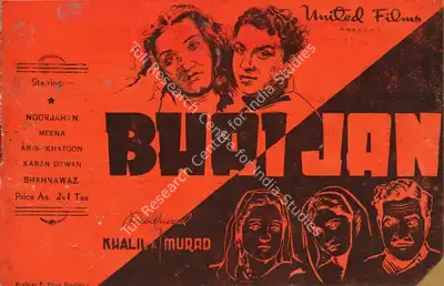 S. Khalil (Director), Bhaijan, 1945, Song-Synopsis Booklet