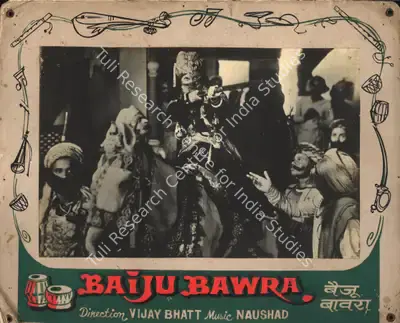 V.N. Reddy (Cinematographer), Baiju Bawra, 1952, Photographic Still Mounted on Lobby Card