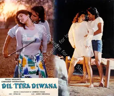 Pahlaj Nihalani (Producer), Dil Tera Diwana, 1996, Lobby Card