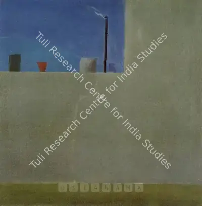 Atul Dodiya (Artist), Winter - Light, 1987, Painting