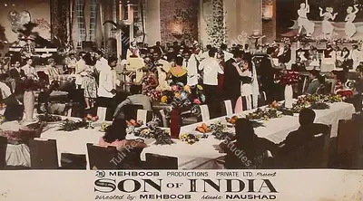 Mehboob (Producer), Son Of India, 1962, Lobby Card