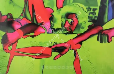 T.V. Santhosh (Artist), Untitled, 2005, Painting