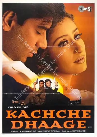 Kumar S. Taurani (Producer), Kachche Dhaage, 1999, Full Sheet Poster
