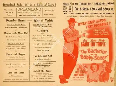 Irving Reis (Director), The Bachelor and the Bobby-Soxer, 1947, Handbill