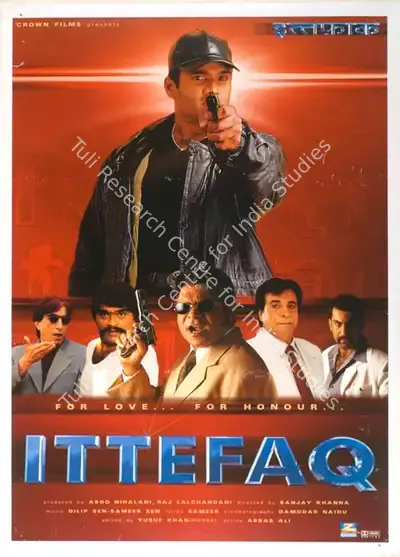 Asoo K. Nihalani (Producer), Ittefaq, 2001, Full Sheet Poster