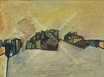 S.K. Bakre (Artist), Untitled, 1962, Painting