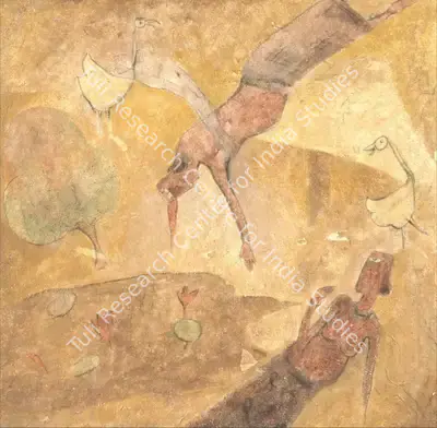 K.K. Hebbar (Artist), Untitled, 1970, Painting