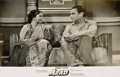 Himanshu Rai (Producer), Azad, 1940, Lobby Card