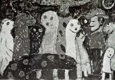 K. Ramanujam (Artist), The Dream, Painting